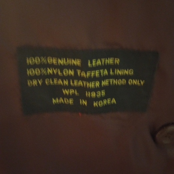 Genuine Brown leather blazer - Picture 12 of 12